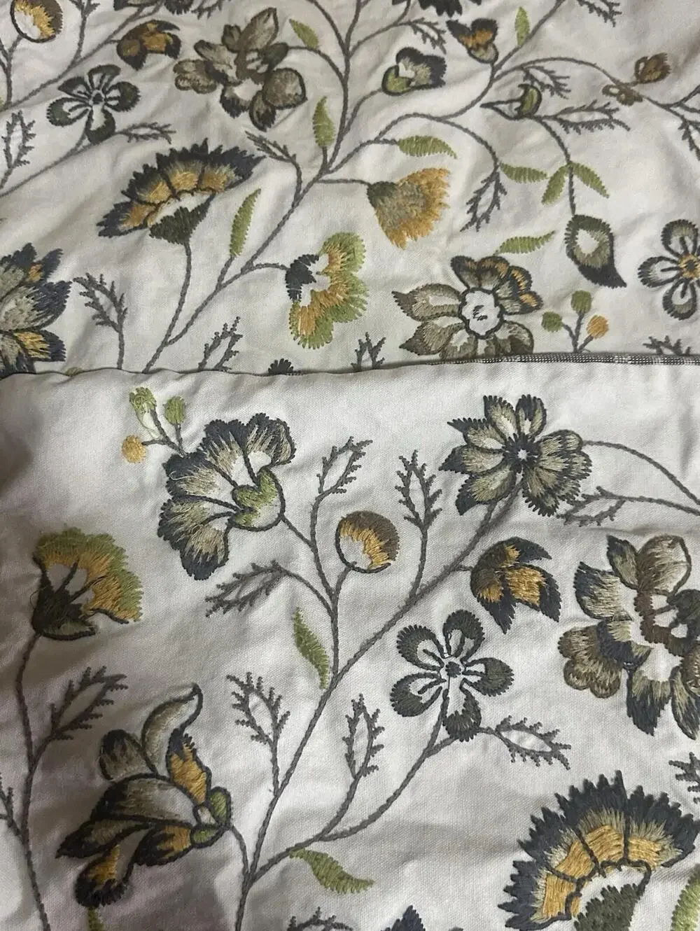 IKEA Alvine Lov Decorative Pillow Sham Covers Scandinavian Cottage Floral 20x18